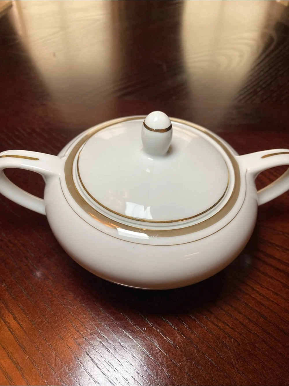 Royalton China Co, Japan. Translucent Porcelain China Golden Elegance Sugar Bowl